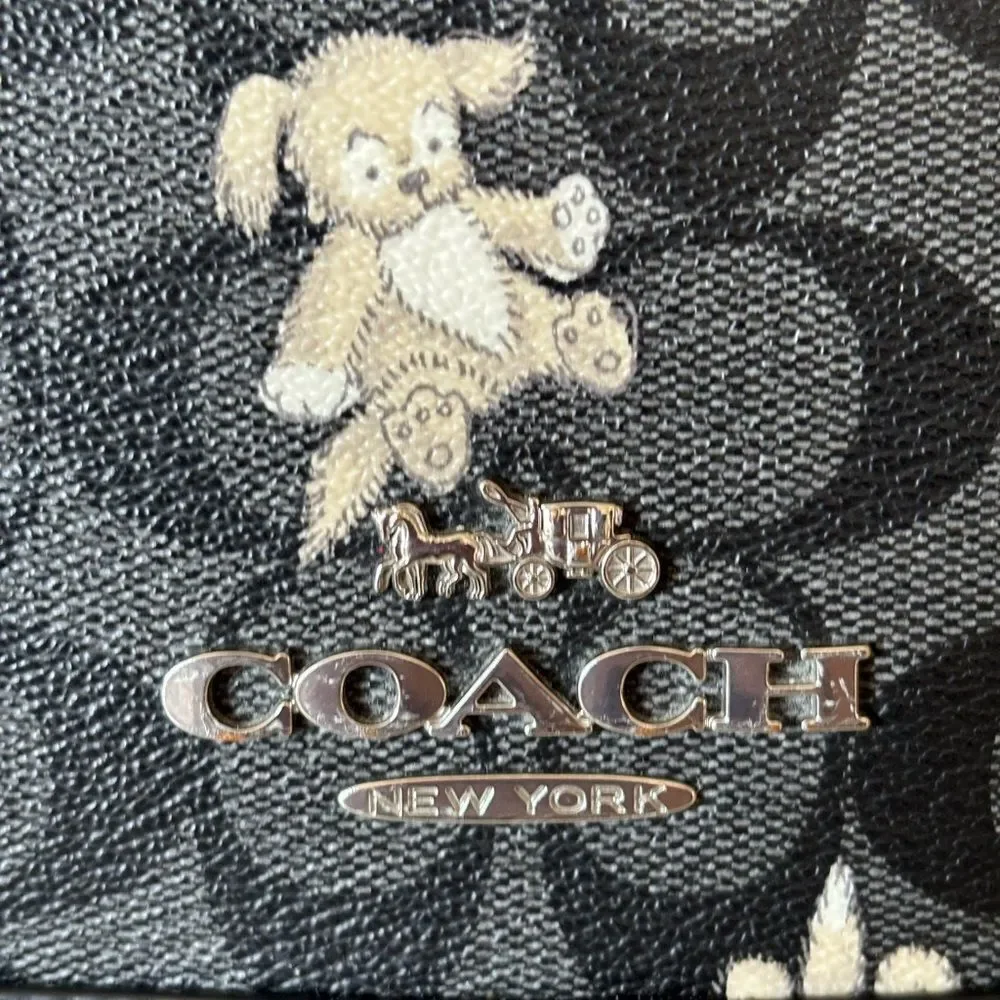 Coach Happy Dog Print, Dempsey X-Large Tote Bag